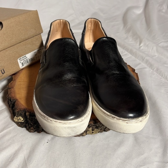 BED|STU HERMIONE Slip On Leather Shoes, Black Rustic, Women's size 10 with Box - Picture 2 of 16